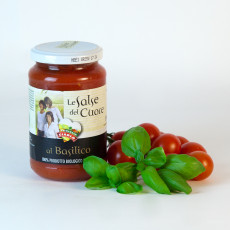 Salsa di Pomodori con Basilico 340 g, Tomatensoße mit Basilikum Salsa di Pomodori con Basilico 340 g, Tomatensoße mit Basilikum