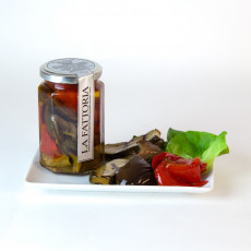 Tris di Verdure - Gemüse-Antipasti in Olivenöl 300 g Tris di Verdure - Gemüse-Antipasti in Olivenöl 300 g