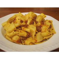 Pappardelle mit Wildschwerin Ragout Pappardelle mit Wildschwerin Ragout