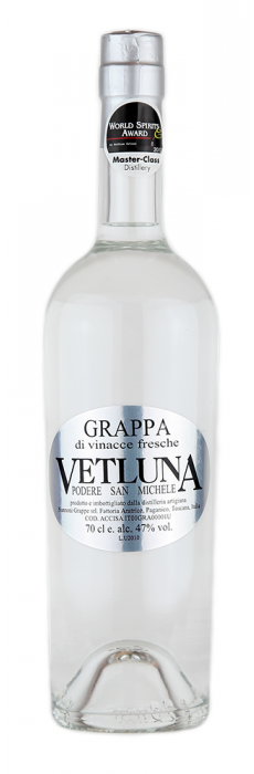 Grappa di Vetluna Flasche weiß Grappa di Vetluna Flasche weiß