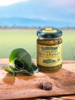 Pesto Nero di olive e basilico (Gran Cucina) 130 g