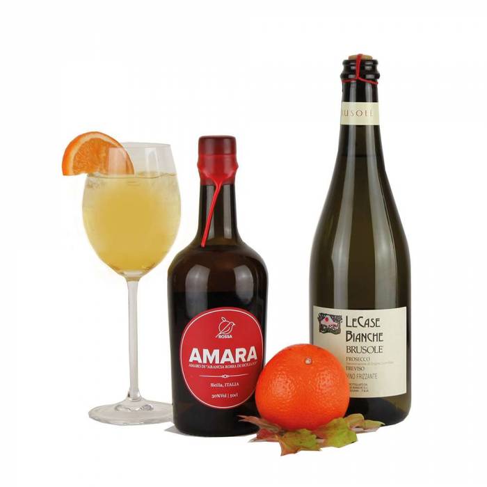 Amara-Mix mit Prosecco