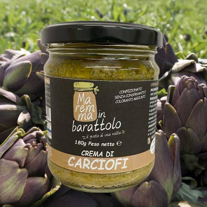 Crema di Carciofi - Artischocken Paté (Maremma in Barattolo) 180 g