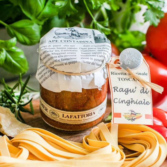 Ragu di Cinghiale (L'Ape Contadina) 180 g