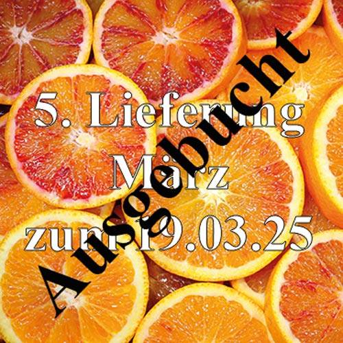 Tarocco Orangen Bio 3 kg (ArcoBio) - 5. Lieferung um den 19.03.