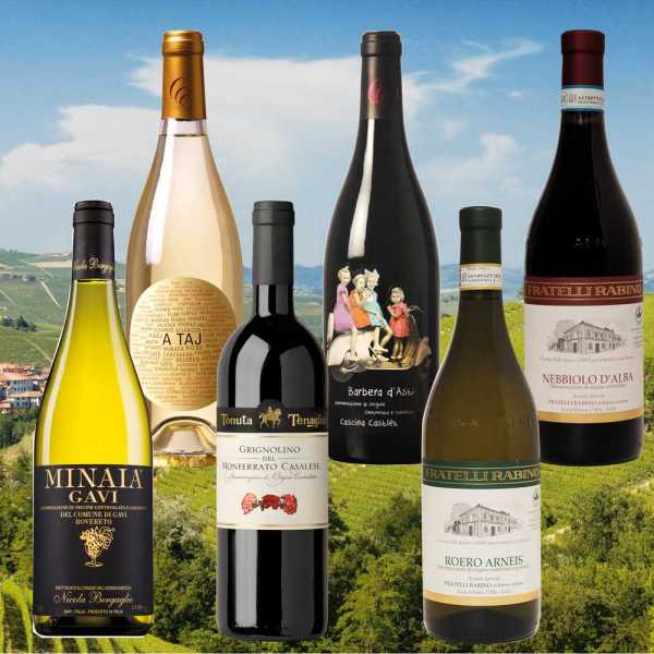 Enoteca Piemont 24/25 (6 Fl.) ggfs.+ Fracht