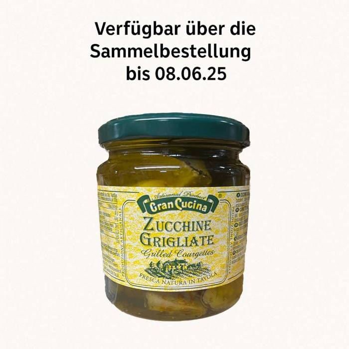 Zucchine grigliate (Gran Cucina) 280 g