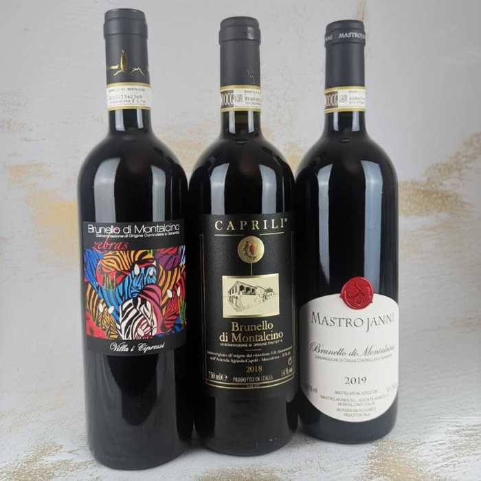 Brunello-Probe (3 FL.) - frei Haus