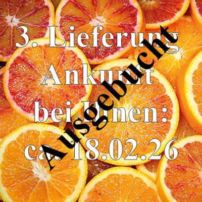 Tarocco Orangen Bio 3 kg (ArcoBio) - 3. Lieferung um den 18.02.