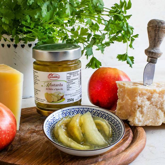 Mostarda di Mele - Äpfel in Senfsirup (Lazzaris) 250 g