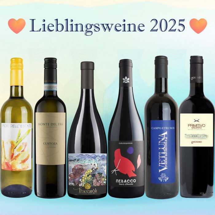 Lieblingsweine unserer Kunden des Jahres 2025 (12 Fl.) - frei Haus