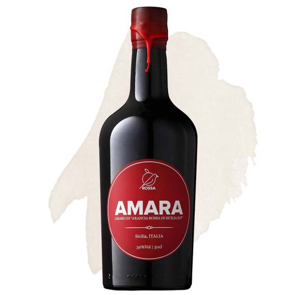 Amara d'Arancia Rossa - Orangenlikör (Rossa Sicily) 0,5 l