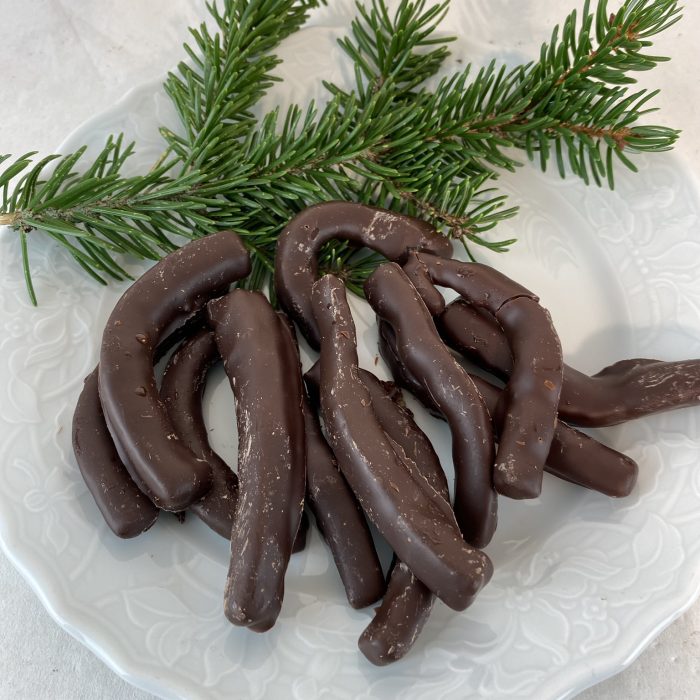 Arancia al cioccolato - Orangenfilet mit Schokolade (Natale) 100 g