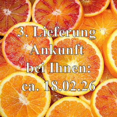 Tarocco Orangen Bio 3 kg (ArcoBio) - 3. Lieferung um den 18.02.