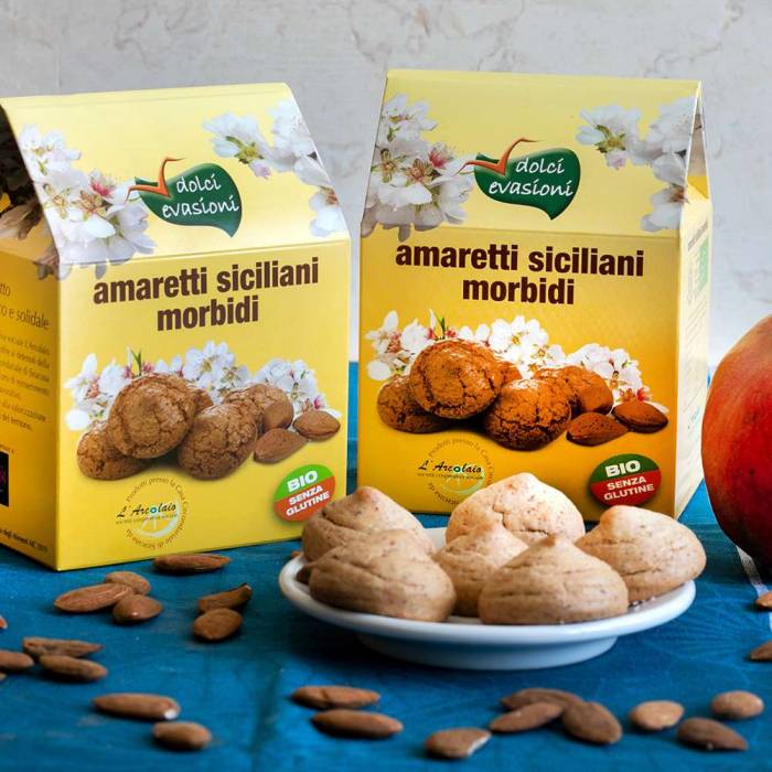 Amaretti siciliani morbidi Bio (L'Arcolaio) 150 g *