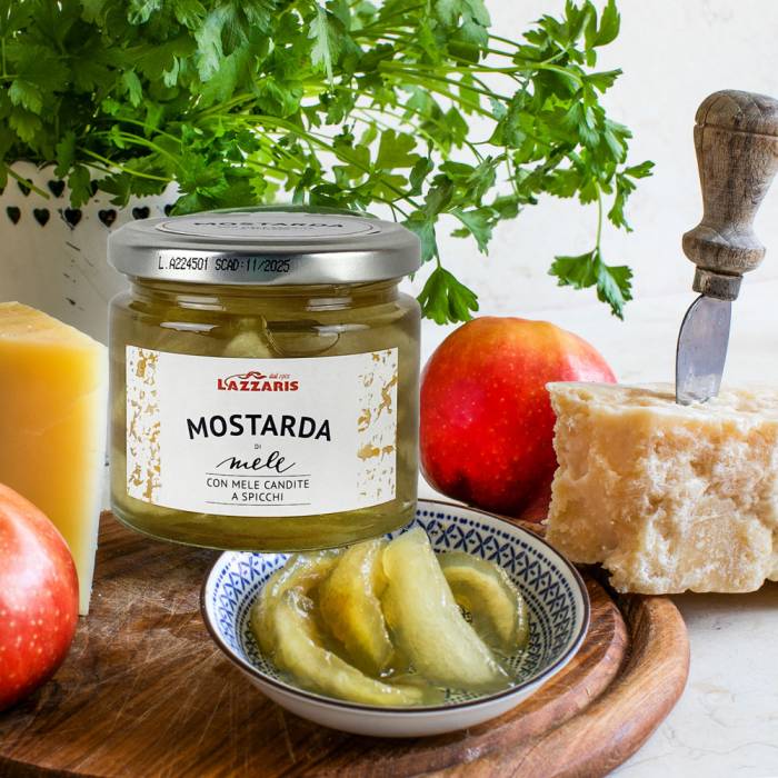 Mostarda di Mele - Äpfel in Senfsirup (Lazzaris) 150 g