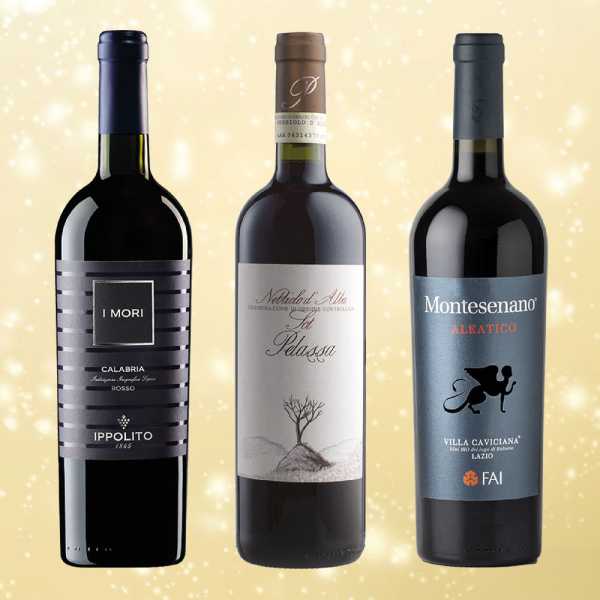 Weihnachtsweine 2025 Rot (6 Fl.) -  frei Haus