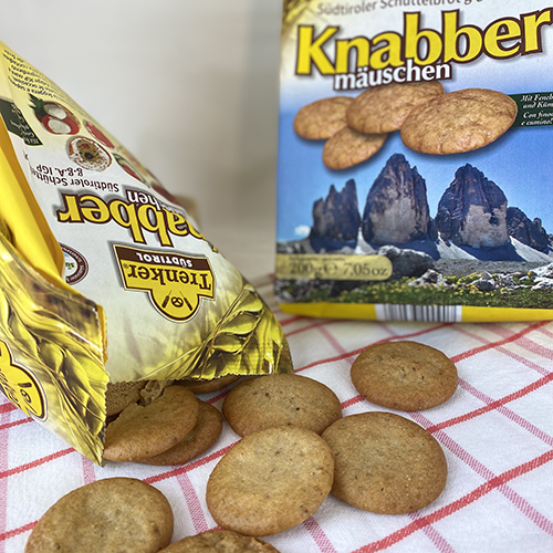 Südtiroler Mini-Schüttelbrot Knabbermäuschen (Bäckerei Trenker) 200 g