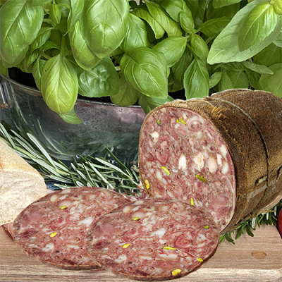 Soppressata - Presskopfsülze (Mori) >270 g (Preis/St.)