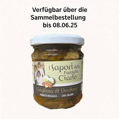 Grigliata di Verdure sott'olio Bio (Belfiore) 180 g