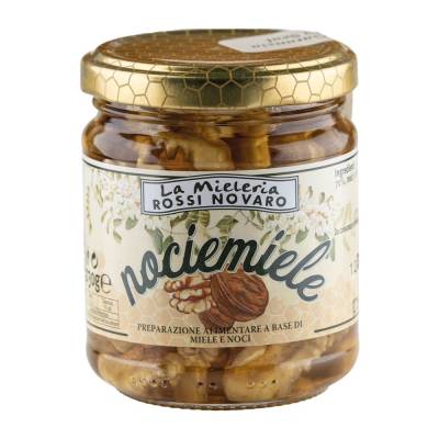 Nociemiele - Akazienhonig mit Wallnüssen (Apicoltura Rossi) 230 g