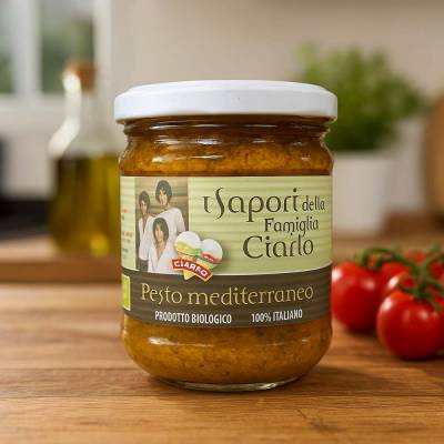 Pesto Mediterraneo Bio (Belfiore) 180 g